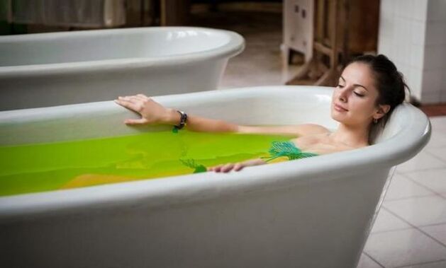 bath with dream needles for knee osteoarthritis