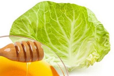honey cabbage leaf for hip osteoarthritis