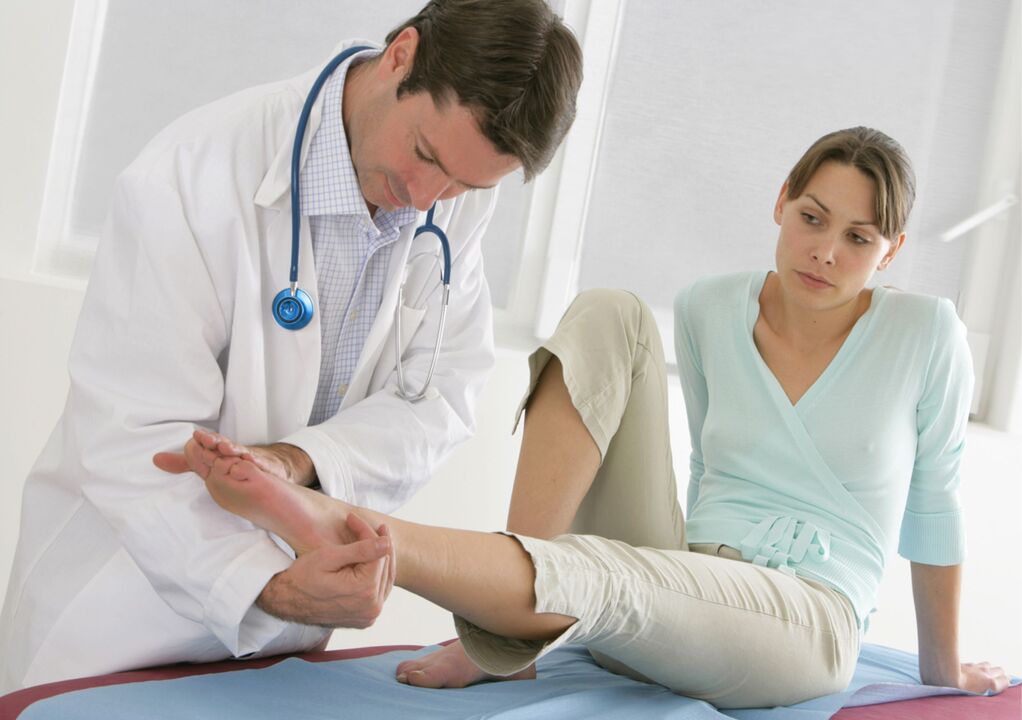 medical examination for hip joint pain